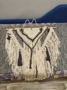 Macrame Door <b>Curtain</b>, Handmade Macrame Window <b>Curtain</b> , Outdoor Backyard Party Home Decor OEM Made in Vietnam - Product Image 4