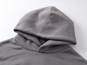 Sweat à capuche personnalisé lourd 100% coton Impression DTG pour streetwear unisexe Fabrication de vêtements décontractés de mode - Product Image 5