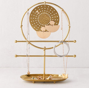 Expositor de joyería de metal de lujo, exquisito soporte para boutiques de moda y organización del Hogar disponible a precios al por mayor - Product Image 1