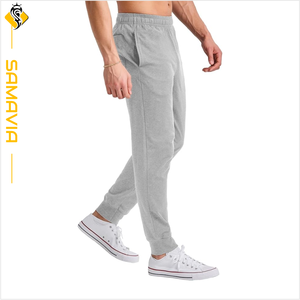 Pantalon de poche tricoté écologique pour hommes avec taille élastique imperméable respirant coupe-vent anti-boulochage brodé Design - Product Image 4