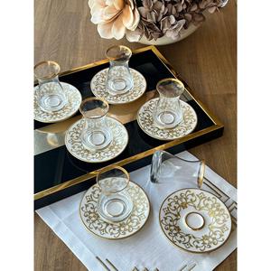 Teos Gold Ala Set da tè 12 pezzi per 6 persone - Product Image 1
