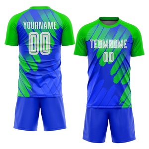 Maillot de football personnalisé, nouveau design, haute qualité, léger, respirant, séchage rapide, 100% polyester, couleurs et logo personnalisés - Product Image 5