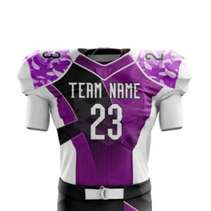 Uniforme de Fútbol Americano 100% Poliéster, Camiseta de Manga Corta de Verano, Ropa Deportiva de Alta Calidad - Product Image 4