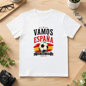 T-Shirt Unisex Personalizzata 100% Cotone Premium 210GSM Stile Casual con Stampa Serigrafica Taglie da XXS a 2XL - Product Image 1