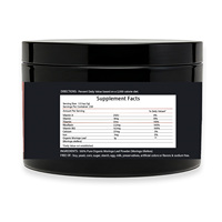 Poudre de feuilles de Moringa, antioxydants et vitamines immunitaires, superaliments verts, végétalien, parfait pour les smoothies et les boissons, poudre de Moringa