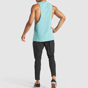 Nouveau été hommes Fitness décontracté sans manches gilet musculation Gym Stringer débardeurs Oem haute qualité hommes débardeurs musculation - Product Image 2