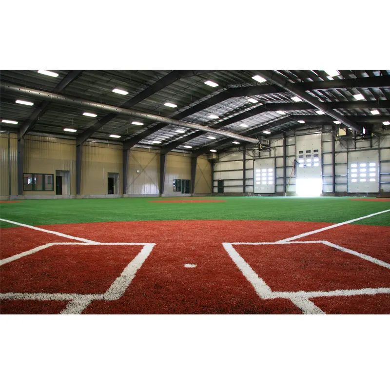 prefab indoor soccer field structures sports arena/ prefab gymnasium