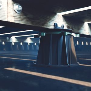 เรโนพลาสต์ ®   แผ่นรองพื้น RENOPAD PRO, ขายึดพลาสติกปรับระดับได้อเนกประสงค์สำหรับพื้นยก, ระเบียง, ลานบ้าน, ฐานรองยกพื้น - Product Image 4