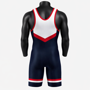 ชุดยูนิฟอร์มชุดมวยปล้ำแบบสั่งทำพิเศษ ชุดรัดรูปแบบชิ้นเดียว แห้งเร็ว ยืดหยุ่นได้ ชุดทีม OEM ODM ขายส่ง - Product Image 3