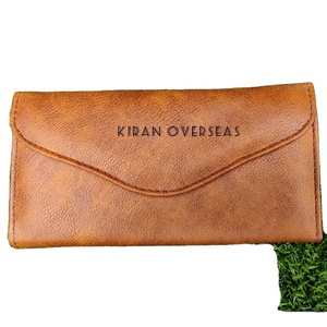 กระเป๋าคลัทช์ออกแบบสำหรับผู้หญิงทำด้วยมือกระเป๋าใส่โทรศัพท์มือถือหนัง PU คุณภาพสูงกำหนดความยาวได้เองเข็มขัดหนังวัวสไตล์ตะวันตก - Product Image 1