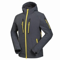 Vestes tactiques softshell personnalisées pour activités de plein air, coupe-vent, imperméables, respirantes, 100% nylon, qualité supérieure, broderie pour hommes