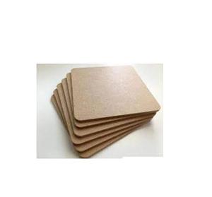 Ensemble de sous-verres ronds carrés en MDF pour boissons, thé, sublimation, sous-verres en bois MDF imprimés sur mesure pour pièce design à chaud - Product Image 2