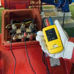 Chauvin Arnoux CA 6609 Pantalla LED Equipo eléctrico Probador de dirección de rotación de fase y motor - Product Image 2