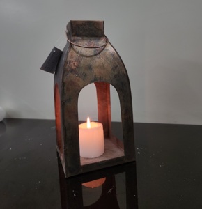 Candelabros de linterna de Metal de diseño exclusivo duradero, tarros superiores, para el hogar para fiestas de decoración de jardín Navidad, modelo de soporte de Navidad - Product Image 4