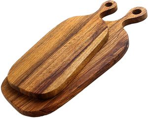 Planche à découper en bois d'olivier planches de cuisine à découper planche à pizza en bois naturel pour la décoration de restaurant à la maison de ARTISAN AURA - Product Image 2