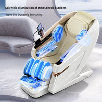 Silla de Masaje VCT-604 2026 con Doble Movimiento, Gravedad Cero, Calefacción, Portátil, Bluetooth, Masajeador de Pantorrillas, Silla Eléctrica