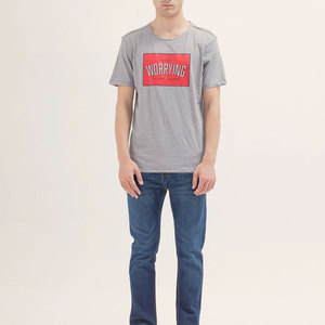 Diseño personalizado Venta caliente Regular Fit Hombres DTG Impresión Camisetas Ropa de calle Buena calidad Hombres DTG Impresión Camisetas - Product Image 1