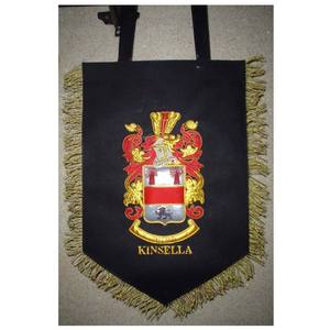 Kivotech-Escudo DE ARMAS personalizado para flauta, Banda de Marcha, desfile, alta calidad, bordado a mano, insignias familiares - Product Image 1