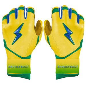 Gants de frappeur personnalisés de style Brucebolt 100% Gants de frappeur de baseball en cuir Cabretta de qualité supérieure - Product Image 1