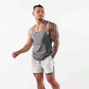 Ropa deportiva Deportes Correr Pantalones cortos atléticos de secado rápido Venta al por mayor Pantalones cortos para hombres/Pantalones cortos de cintura elástica para hombres - Product Image 1