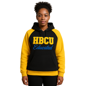 HBCU éduqué noir Sigma Gamma Rho manches raglan à capuche Chenille broderie grecque sororité Divine 9 collégiale mode à capuche - Product Image 1