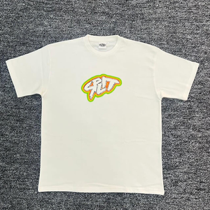 Conjunto de ropa de calle gótica personalizada con tinte de corbata para hombre, Conjunto de camiseta y pantalones cortos combinados con diseño de tipografía audaz para un estilo de moda urbana de moda - Product Image 1