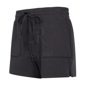 กางเกงขาสั้นผู้หญิงคุณภาพสูง ดีไซน์ทันสมัย สีพื้น ราคาส่ง ดีไซน์ใหม่ - Product Image 3