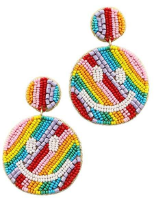 Pendientes de Conejito y Lazo Hechos a Mano, Elegantes y Bonitos, con Bordado de Cuentas para Mujer, con un Toque Moderno y Elegante en un Estilo Nuevo y Actual - Product Image 2