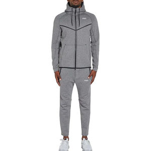 Sweats à capuche et survêtement pour hommes 100% survêtements à fermeture éclair en molleton de coton du Pakistan survêtements de sport de jogging à impression personnalisée - Product Image 1