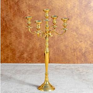 Bougeoir en cristal de Pâques à 5 bras en aluminium couleur et tailles personnalisées pour mariage ou décoration de la maison - Product Image 5