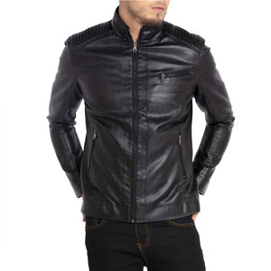 Best Selling <b>Light</b> <b>Weight</b> Hot Sale Unique Style Custom Made Solid Color Customized Leather <b>Jacket</b> - Product Image 4