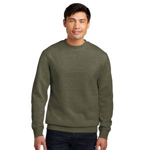 Sweat-shirts en molleton à manches longues en coton mélangé 80% coton 20% polyester, imprimés sur mesure - Product Image 4