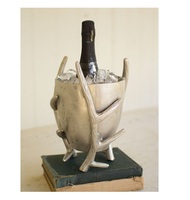 Vente en gros de porte-bouteille de table décoratif en métal de haute qualité pour seau à vin belle fabrication artisanale en forme de serpent