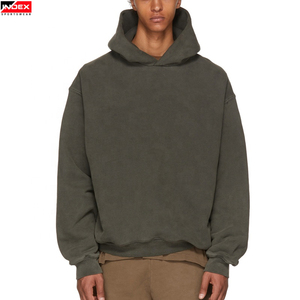 Sudadera vintage antigua desgastada lavada con ácido de peso pesado de alta calidad, sudaderas con capucha para hombre, logotipo personalizado para invierno - Product Image 1