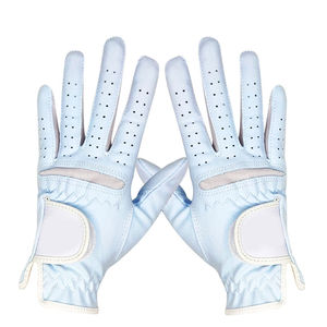 Guante de Golf de Piel de Oveja Cabretta Premium para Mano Izquierda, Suave y Transpirable, con Gránulos Antideslizantes, Logotipo Personalizable, Impresión OEM - Product Image 3