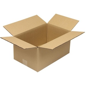 Paper & Media <b>Boxes</b>-Double-Wall Corrugated <b>Cardboard</b> Box 390x250x180mm Quality 2.20BC Brown TRANSPAK Pack of 15 - Product Image 1