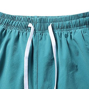 <b>Men's</b> Solid 100% Cotton Fitness Running Soccer <b>Cycling</b> Basketball <b>Shorts</b> Fast Drying Breathable Comfortable Loose Fit Elastic - Product Image 4