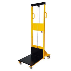 Mini élévateur industriel à quatre roues avec grande capacité de levage - Product Image 1
