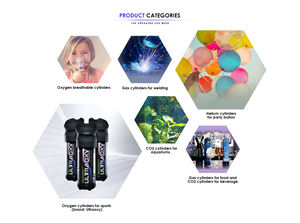 Fournisseur italien de bouteilles d'oxygène en acier Ultraoxy Bouteilles de gaz pour la promotion de l'attitude Acclimatation Boost oxygène - Product Image 6