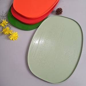 Colorful Lacquered Wooden Tray <b>Large</b> Rectangle for Your Home or Table - Product Image 5