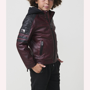 2026 New Arrival Comfortable Kids <b>Genuine</b> Sheep Skin Jacket Stand Boys Girls Soft Stylish Outerwear Durable Wholesale Supply - Product Image 6
