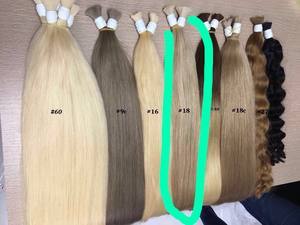 Extensions de cheveux crus vietnamiens à donneur unique Super Double Drawn Cheveux naturels en vrac à vague profonde au prix - Product Image 2