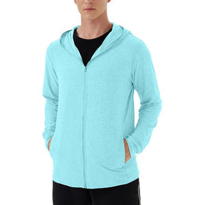 Sweats à capuche zippés pour hommes avec impression personnalisée Logo broderie étiquette personnalisation et image de marque pour vêtements d'équipe ou vêtements de tous les jours - Product Image 1