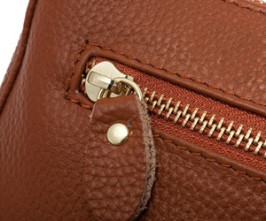 Handmade <b>Leather</b> Crossbody <b>Bag</b> for Women LCS-0098 Zipper Closure Messenger Shoulder Purse Ladies' Handbag Gift - Product Image 6