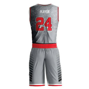 2024 último diseño superventas diseño impreso personalizado ropa de baloncesto uniformes personalizados duraderos adultos uniforme de baloncesto - Product Image 6