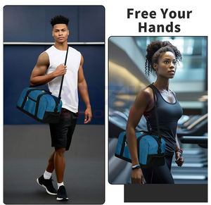 Bolsas de Deporte de Lona y Nailon Profesionales de Nuevo Diseño para Boxeo, Cierre de Cremallera, Ligeras, Cómodas, 30-40L, Correa Ajustable - Product Image 2