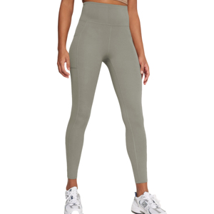 Leggings de yoga pour femmes en nylon de haute qualité avec logo personnalisé, taille haute, avec poches, doux, effet push-up, pantalon de fitness - Product Image 1