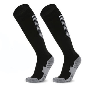 High Quality Mid-Calf Men's Sports <b>Socks</b> Spring White Basketball Couple Knitted Crew Wholesale with 3D Pattern Logo on Cuff - Product Image 3