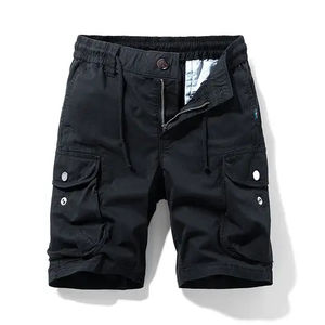 Pantalones cortos Cargo para hombre con cinturón ajustable, múltiples bolsillos funcionales y ajuste relajado para la comodidad al aire libre, pantalones cortos para hombre - Product Image 6