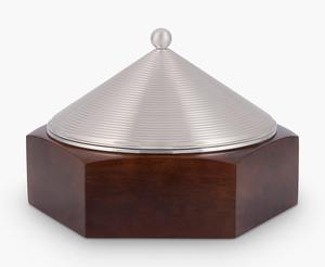 Marmite en métal arabe avec support en bois pour une casserole de luxe faite à la main de la meilleure qualité - Product Image 4